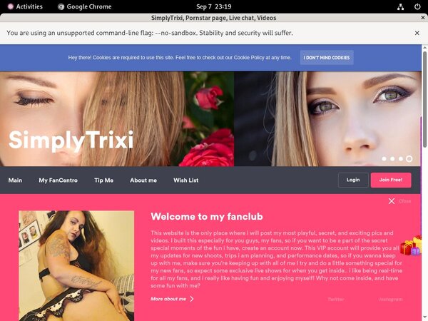 SimplyTrixi Epoch Page