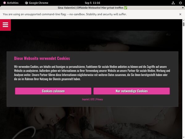 SinaValentini Free Trial Account