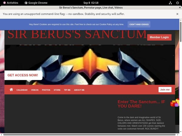 SirBerus'sSanctum Fresh Passwords