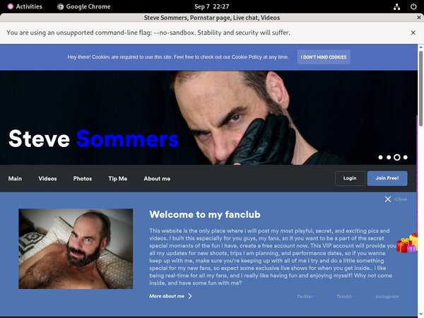 Steve Sommers Free Login And Password