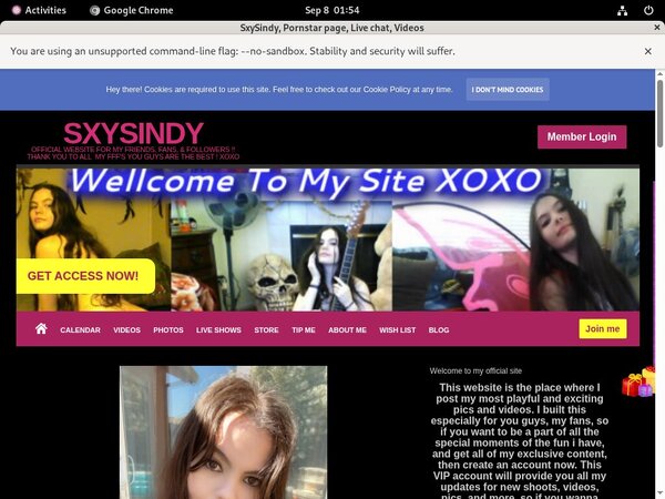SxySindy Free Logins