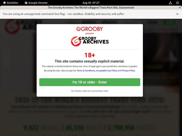 Trial Membership For Thegroobyarchives