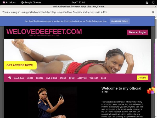 Welovedeefeet Feet