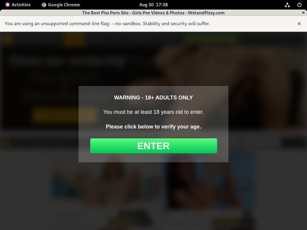 Wetandpissy.com Free Trial Login