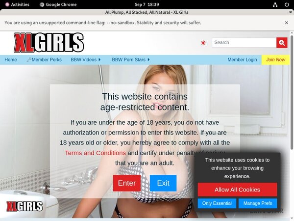 XL Girls Com Logins