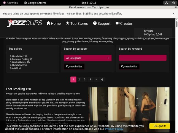 Yezzclips.com Paypal?