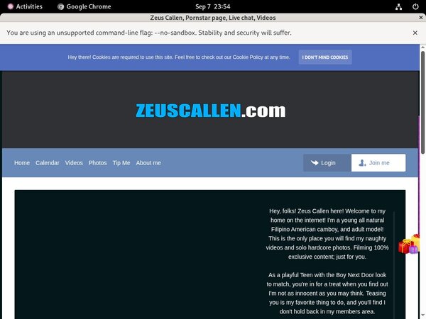 Zeus Callen Paypal Deal