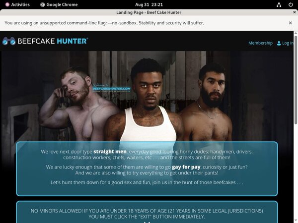 Beef Cake Hunter Site