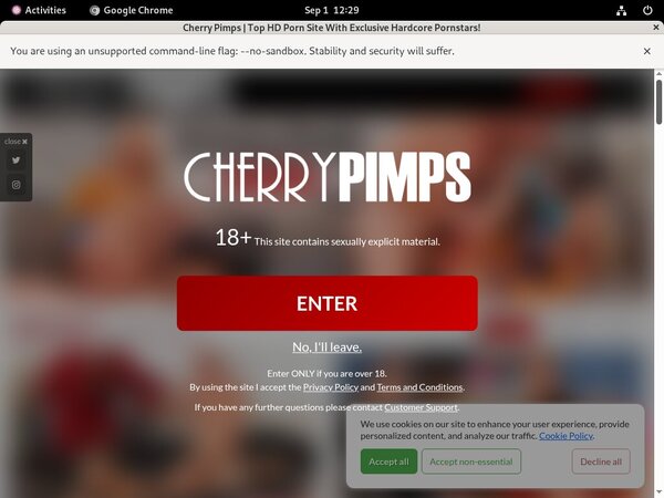 Free Passwords Cherrypimps.com