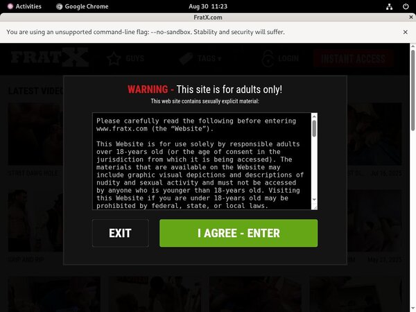 Fraternityx Network Login