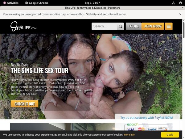 Sins Life Promo Trial