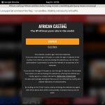 African Casting With Maestro Card