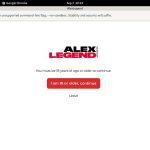 Alex Legend Passes