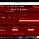 FRENCH GIRLS FEET Threesome
