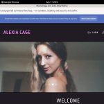 Free Alexia Cage Pass