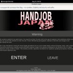 Log In Handjob Japan