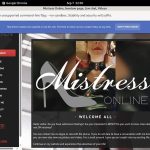 Mistressonline Register