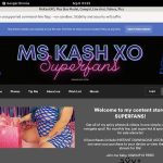 MsKashXO Save 50% On 30Day Pass
