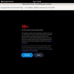 My Very First Time Sign Up Again