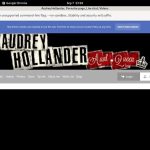 Theaudreyhollander Lifetime Membership