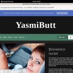Yasmibutt.modelcentro.com Mature