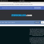 Zeuscallmodelcentro.com Discount Porno